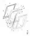 Fig. 10 - Oven door assembly