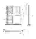 Fig. 03 - Light diffusion of visible edge lines in a multi-dimensional modular display