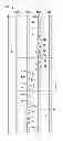 Fig. 01 - Measuring metal line spacing in semiconductor devices