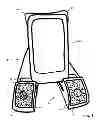 Fig. 09 - Support stand and wireless speaker system for tablet computing device