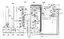 Fig. 01 - Digital printer with supply arrangement to supply print groups with fluids and to accept used and unconsumed fluids