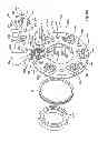 Fig. 22 - Rotary fluid machine operable as a motor or a pump
