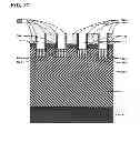 Fig. 19 - Trench gate type semiconductor device and method of producing the same