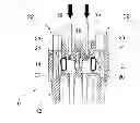 Fig. 01 - Multipole electrical connector with spring contacts