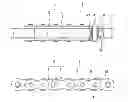Fig. 01 - Chain and manufacturing method of sliding member of the chain