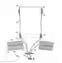 Fig. 06 - Surgical access assembly with sleeve and adjustable fastener