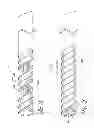 Fig. 07 - Distal bone anchors for bone fixation with secondary compression