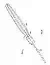 Fig. 06 - Adjustable prosthetic anatomical device holder and handle for the implantation of an annuloplasty ring