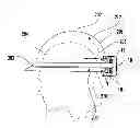 Fig. 01 - TRANSPORTABLE AIR CIRCULATING AND COOLING ASSEMBLY FOR USE WITH A HEAD COVERING