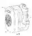 Fig. 03 - TRANSPORTABLE AIR CIRCULATING AND COOLING ASSEMBLY FOR USE WITH A HEAD COVERING