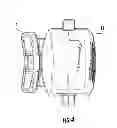 Fig. 06 - TRANSPORTABLE AIR CIRCULATING AND COOLING ASSEMBLY FOR USE WITH A HEAD COVERING