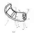 Fig. 06 - Accessory with integrated impact detection device for a head-worn member