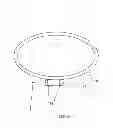 Fig. 13 - Accessory with integrated impact detection device for a head-worn member