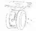 Fig. 01 - Caster for an image forming apparatus