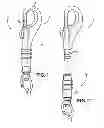 Fig. 02 - Quick release horse lead clip assembly