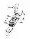 Fig. 01 - Device for connecting an electrical connector to an electrical contact part