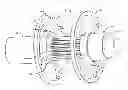 Fig. 01 - Premixer With Fuel Tubes Having Chevron Outlets