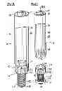 Fig. 02 - Tightening tool for a screw element having a line, and coupling part and screw element