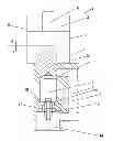 Fig. 01 - Differential cylinder for a hydromechanical drive for electrical circuit breakers