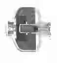 Fig. 02 - Pyrotechnic inflator with central diffuser and composite overwrap