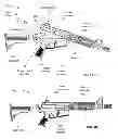 Fig. 02 - Projectile launcher having upper receiver pivotally coupled to lower receiver