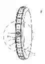 Fig. 02 - Ring with outer markings/segments for setting gemstones