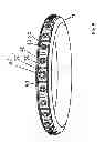 Fig. 10 - Ring with outer markings/segments for setting gemstones
