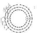 Fig. 12 - Ring with outer markings/segments for setting gemstones