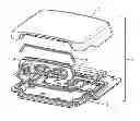 Fig. 01 - Electronic Device with Electrically Conducting Cover Connection