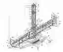 Fig. 01 - Self-contained, portable and self-supporting scaffolding kit