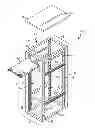 Fig. 01 - Disaster resistant system for maintaining operation of computing devices mounted within storage racks during water and other related contaminating events