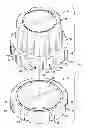 Fig. 01 - Snap-on fuel cap cover