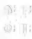 Fig. 11 - Cup-shaped fluidic circuit, nozzle assembly and method