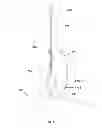 Fig. 13 - Winch for providing a part of unwound cable with a predetermined length