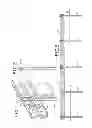 Fig. 02 - Guardrail system with a releasable post