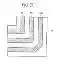 Fig. 22 - Semiconductor device including two groove-shaped patterns