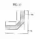 Fig. 16 - Semiconductor device including two groove-shaped patterns that include two bent portions