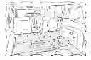 Fig. 01 - Cargo management system including a vehicle load floor having a vehicle component restraining feature