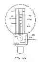 Fig. 13 - Fast start RF induction lamp with metallic structure