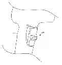 Fig. 01 - Input device on trigger mechanism for mobile device