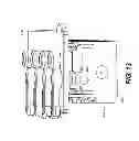Fig. 14 - Pressure regulated inkjet printhead with replaceable on-axis ink tank
