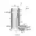 Fig. 07 - Pulsating heat pipe spreader for ink jet printer