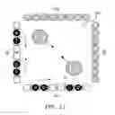 Fig. 12 - Light-based touch surface with curved borders