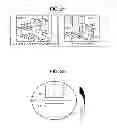 Fig. 15 - Oblique projection optical system and projection type display apparatus using the same