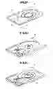 Fig. 03 - Disk drive spindle motor with core support having angled sloping part of decreased thickness