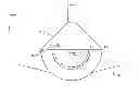 Fig. 01 - Light-emitting device with light guide for two way illumination