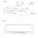 Fig. 02 - Interior rearview mirror assembly with integrated indicator symbol