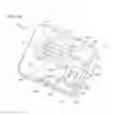 Fig. 17 - Printer with roll storage guide member having through holes accommodating support rollers