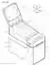 Fig. 19 - Printer with roll storage guide member having through holes accommodating support rollers