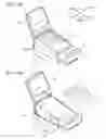 Fig. 20 - Printer with roll storage guide member having through holes accommodating support rollers